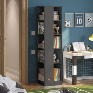 Corner Bogreol Sort