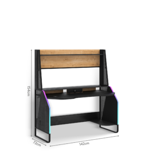 Black Gaming Skrivebord