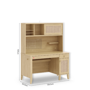 Loof Skrivebord Bred Reol